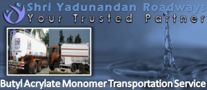 Service Provider of Butyl Acrylate Monomer Transportation Service Gandhidham Gujarat 